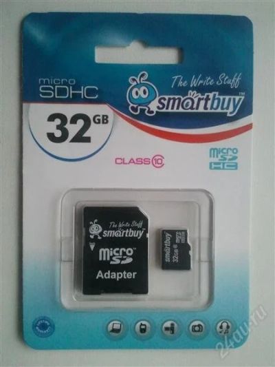 Лот: 2754899. Фото: 1. Карта памяти smartbuy micro sd... Карты памяти