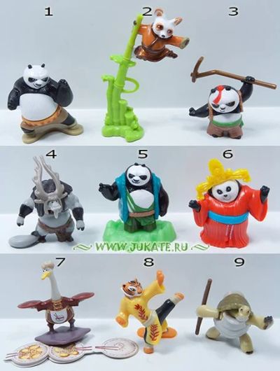 Лот: 6346226. Фото: 1. Кунг Фу Панда-3 №7. Игрушки