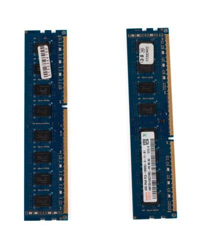 Лот: 6397827. Фото: 1. Hynix DDR3 1333 4GBх2 DIMM (две... Оперативная память