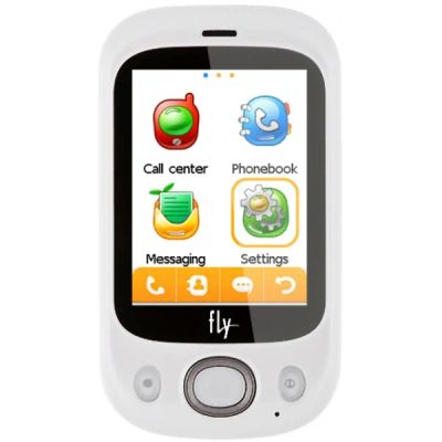 Лот: 10847495. Фото: 1. Телефон сенсорный Fly E133, не... Кнопочные мобильные телефоны