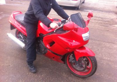 Лот: 8206828. Фото: 1. Kawasaki ZZR 400 1990. Мотоциклы