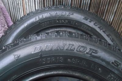 Лот: 14629039. Фото: 1. Шины зима Dunlop 155\80\13. Шины
