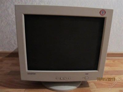 Лот: 2424711. Фото: 1. монитор Samtron 76df. диагональ... ЭЛТ-мониторы