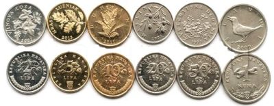 Лот: 6614136. Фото: 1. Хорватия.Набор монет 1993 - 2013... Наборы монет