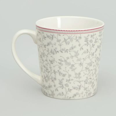 Лот: 25277840. Фото: 1. Кружка Floral lace II. Кружки, стаканы, бокалы