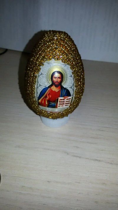 Лот: 12730144. Фото: 1. Ручное плетение биссером на деревянной... Готовые изделия