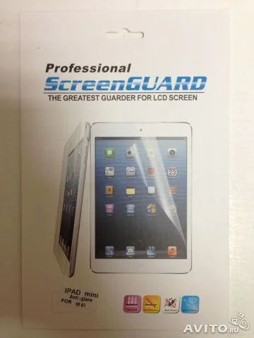 Лот: 4544152. Фото: 1. Защитная пленка для iPad mini... Защитные экраны, плёнки