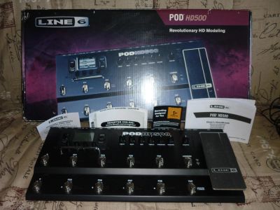Лот: 4386340. Фото: 1. Line 6 HD 500. Гитарные эффекты и комбоусилители