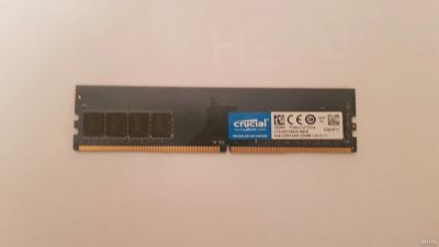 Лот: 16097349. Фото: 1. Crucial 4gb ddr4 2400. Оперативная память