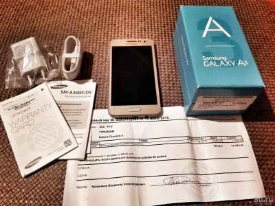 Лот: 8227680. Фото: 1. Смартфон samsung galaxy a3. Смартфоны