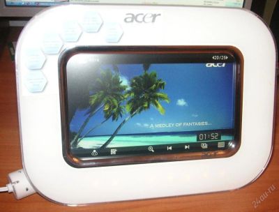 Лот: 39937. Фото: 1. Фоторамка цифровая Acer 7" AF307. Красноярск