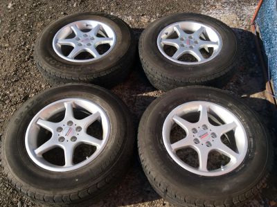 Лот: 3635953. Фото: 1. Литые диски 5x100 subaru, caldina... Диски
