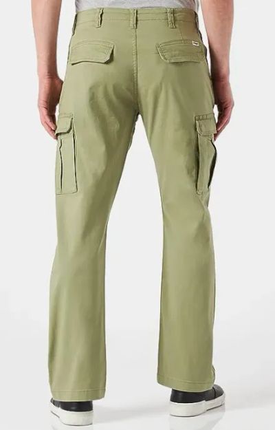 Лот: 20966915. Фото: 1. Мужские прямые брюки Cargo от... Брюки, джинсы, шорты