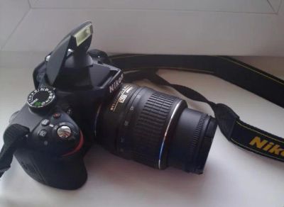 Лот: 5282453. Фото: 1. NIKON D3200 Kit 18-55 mm VR II... Цифровые зеркальные