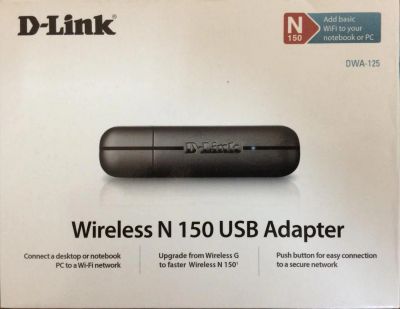 Лот: 7547800. Фото: 1. Беспроводной USB-адаптер D-Link... WiFi, Bluetooth адаптеры