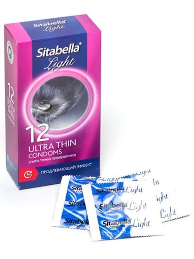 Лот: 22066304. Фото: 1. Презервативы Sitabella Light с... Презервативы