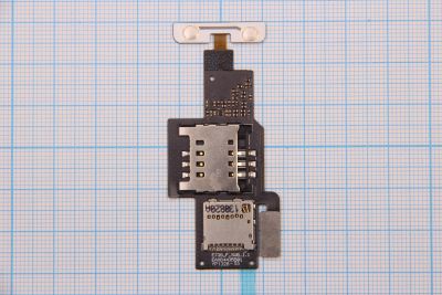 Лот: 12247162. Фото: 1. Шлейф LG E730 на разъем SIM/MMC... Шлейфы, разъёмы