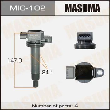 Лот: 11278208. Фото: 1. Катушка зажигания Masuma, 1NZFE... Электрооборудование