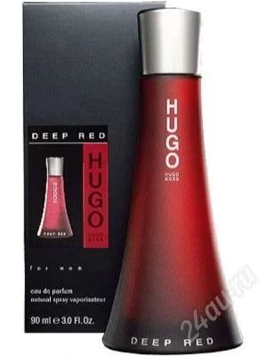 Лот: 2608610. Фото: 1. Deep Red Hugo Boss (Дип ред Хьго... Женская парфюмерия