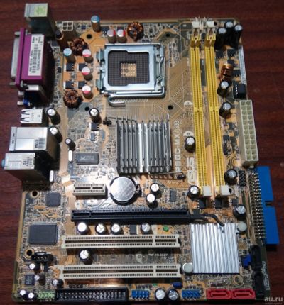 Лот: 16401664. Фото: 1. Материнская плата ASUS P5GC-MX... Материнские платы