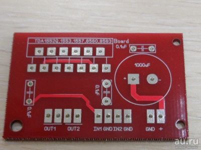 Лот: 13832236. Фото: 1. Усилитель TDA1552,57,TDA8560-63... Самоделки