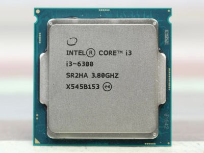 Лот: 20208681. Фото: 1. Intel® Core™ i3-6300 (4 МБ кэш-памяти... Процессоры
