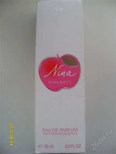 Лот: 1867734. Фото: 1. Nina Ricci Nina 20мл ручка. Женская парфюмерия