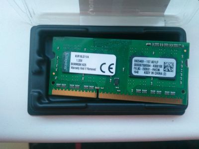 Лот: 24553310. Фото: 1. DDR SD-DIMM Kingston 2Gb PC 1600... Оперативная память