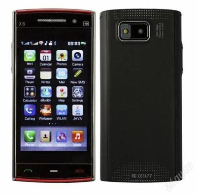Лот: 1078305. Фото: 1. Nokia X6 TV 2sim WiFi. Кнопочные мобильные телефоны