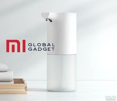 Лот: 13485354. Фото: 1. Дозатор для мыла Xiaomi Mijia... Бытовая химия