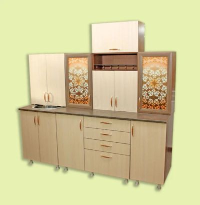Лот: 6681052. Фото: 1. Кухня Александрия-4 2,00 (код... Кухонные гарнитуры