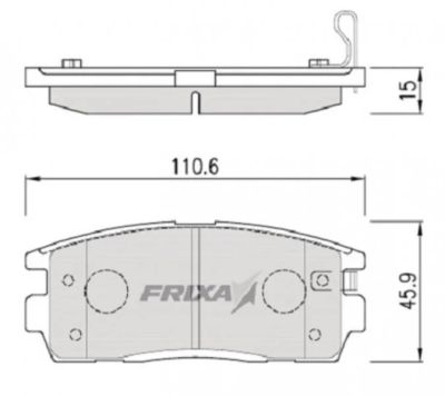 Лот: 16115077. Фото: 1. FPD16R \96626076\HANKOOK FRIXA... Другое (автозапчасти)