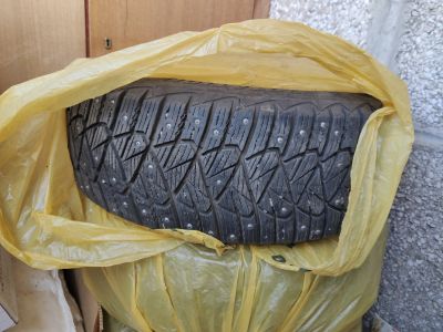 Лот: 16438962. Фото: 1. Зимние шины R16 205/55 Goodyear... Шины