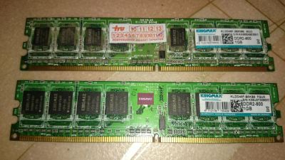 Лот: 4951419. Фото: 1. DDR2 1 gb 800 МГц 6400 мб/с кого... Оперативная память
