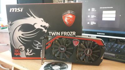 Лот: 8646792. Фото: 1. MSI GeForce GTX 760 Gaming. Видеокарты