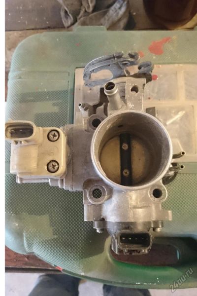 Лот: 5737910. Фото: 1. Дроссельная заслонка 3s-fe 4s-fe. Двигатель и элементы двигателя