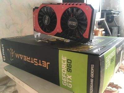 Лот: 11053218. Фото: 1. Продам Palit Jetstream GTX 960... Видеокарты