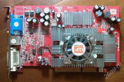 Лот: 562548. Фото: 1. ATI Radeon 9550 AGP 128 MB. Видеокарты