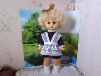 Лот: 10884047. Фото: 1. Советская кукла Кира первоклашка... Куклы и аксессуары