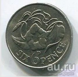 Лот: 10256854. Фото: 1. Замбия 6 пенсов 1964 (КТ - 8). Африка