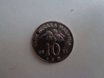 Лот: 4992080. Фото: 1. монета 10 sen 2011г. Другое (монеты)