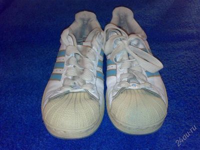 Лот: 1458693. Фото: 1. кроссовки кожаные адидас adidas... Кеды, кроссовки, слипоны