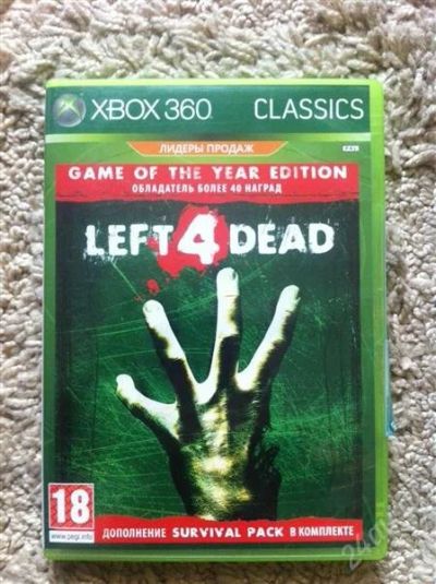 Лот: 2412926. Фото: 1. Left 4 Dead (Xbox 360) Лицензия. Игры для консолей