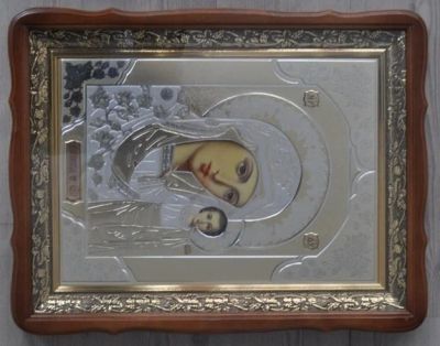 Лот: 3307001. Фото: 1. Икона Богородица Казанская. Подарки на Новый год