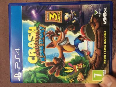 Лот: 12663571. Фото: 1. Crash Bandicoot N-Sane Trilogy... Игры для консолей
