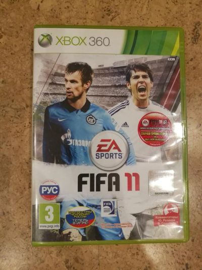 Лот: 10748656. Фото: 1. Fifa '11 (полностью на русском... Игры для консолей
