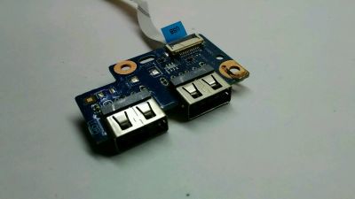 Лот: 11960218. Фото: 1. Плата USB для ноутбука Packard... Платы расширения, контроллеры, доп. порты
