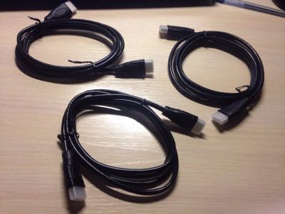 Лот: 8750305. Фото: 1. gwire HDMI-HDMI кабели (3шт... Шлейфы, кабели, переходники