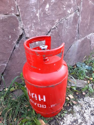 Лот: 16761925. Фото: 1. Баллон газовый 27 л. Вентиль... Баллоны, газ в баллонах