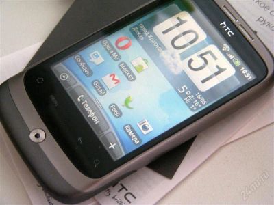 Лот: 968591. Фото: 1. коммуникатор HTC A3333 Wildfire... Смартфоны